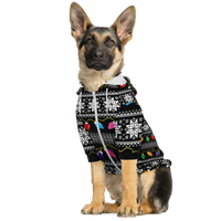 Xmas lights Dog Hoodie