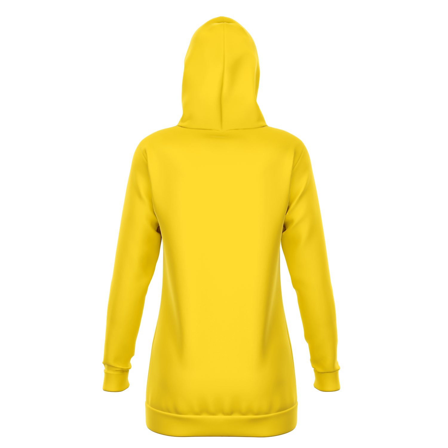 Lemon Yellow - Hooded Dress