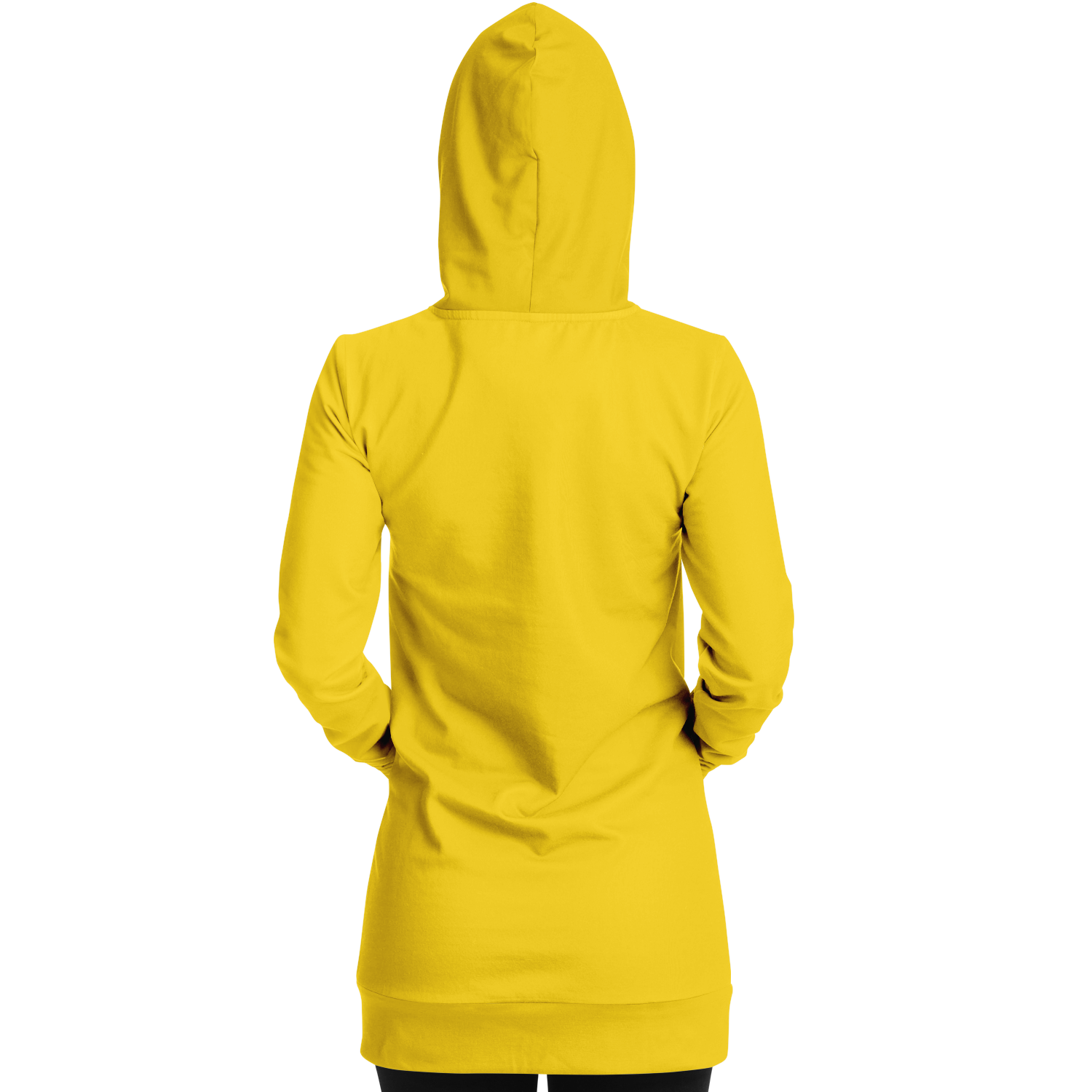 Lemon Yellow - Hooded Dress