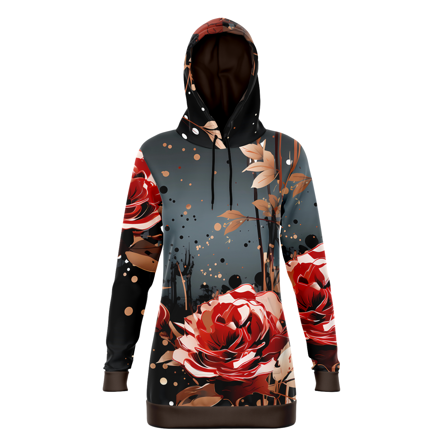 Rose Gold Dreams - Hooded Dress