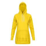 Lemon Yellow - Hooded Dress