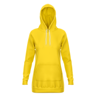 Lemon Yellow - Hooded Dress