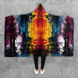 MidNight Flame - Hooded Blanket